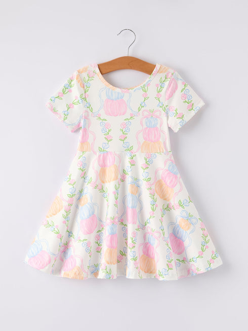 halloween-pumpkin-bow-print-girls-dress Rylee-Faith-Designs-Sophia's StyleDress-1